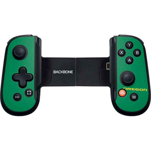 University of Oregon UO on Green Backbone One for iPhone Game Controller Skin